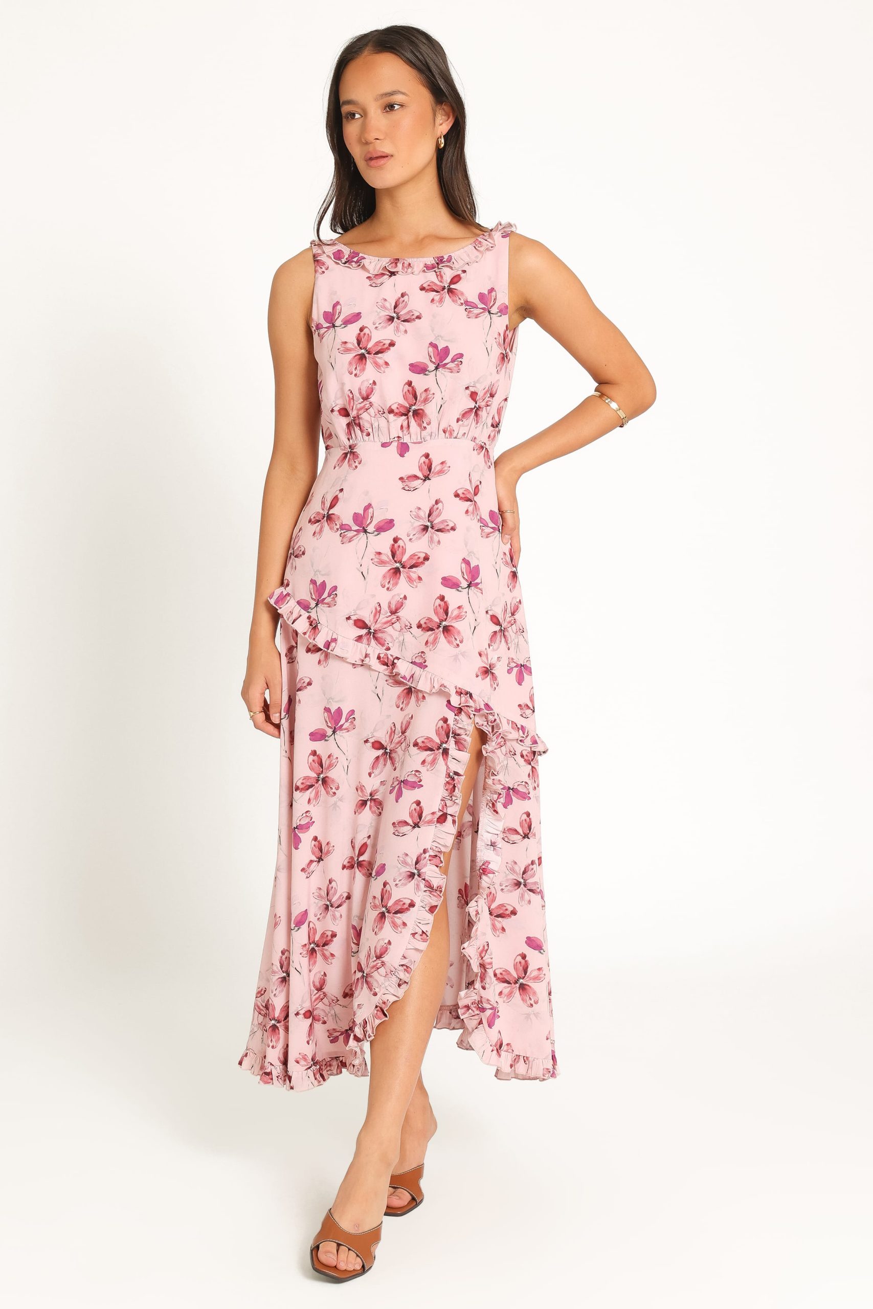 Mosely Maxi Dress - Pink Floral - Image 6