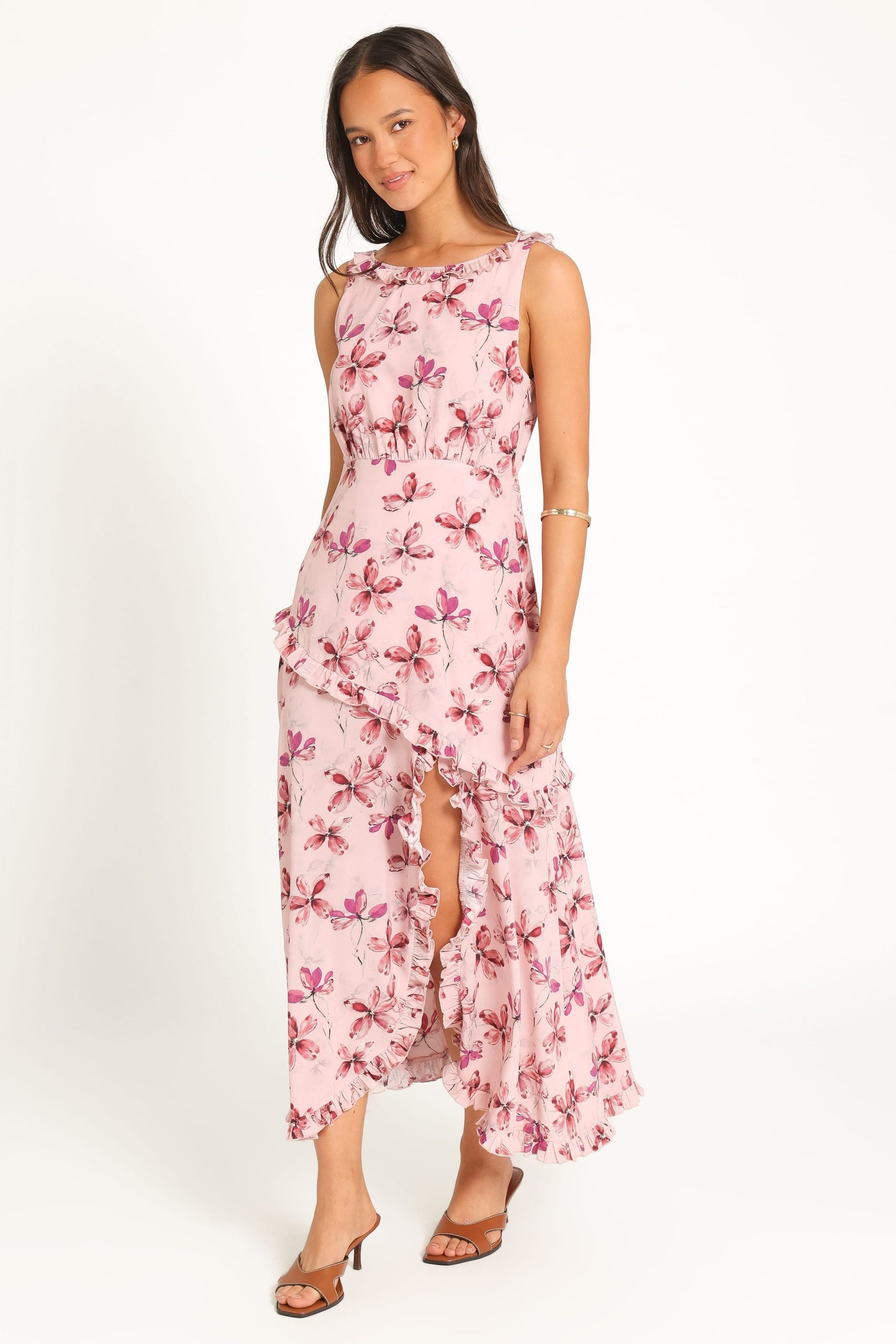 Mosely Maxi Dress - Pink Floral - Image 4