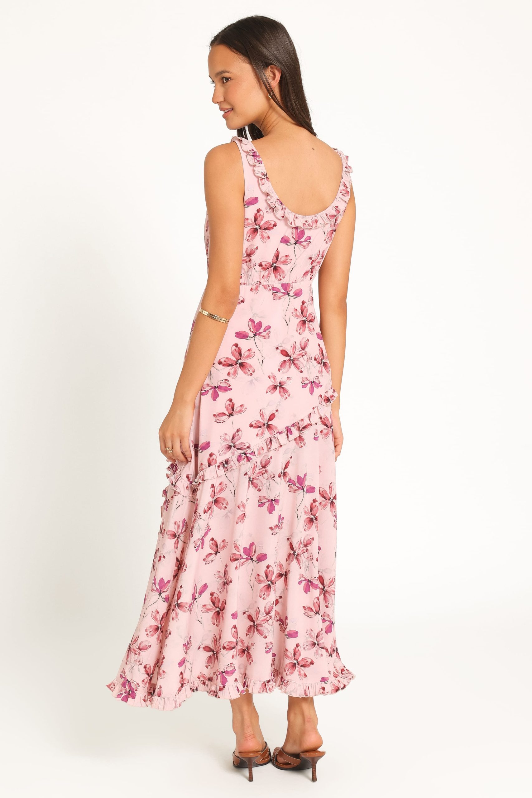 Mosely Maxi Dress - Pink Floral - Image 5