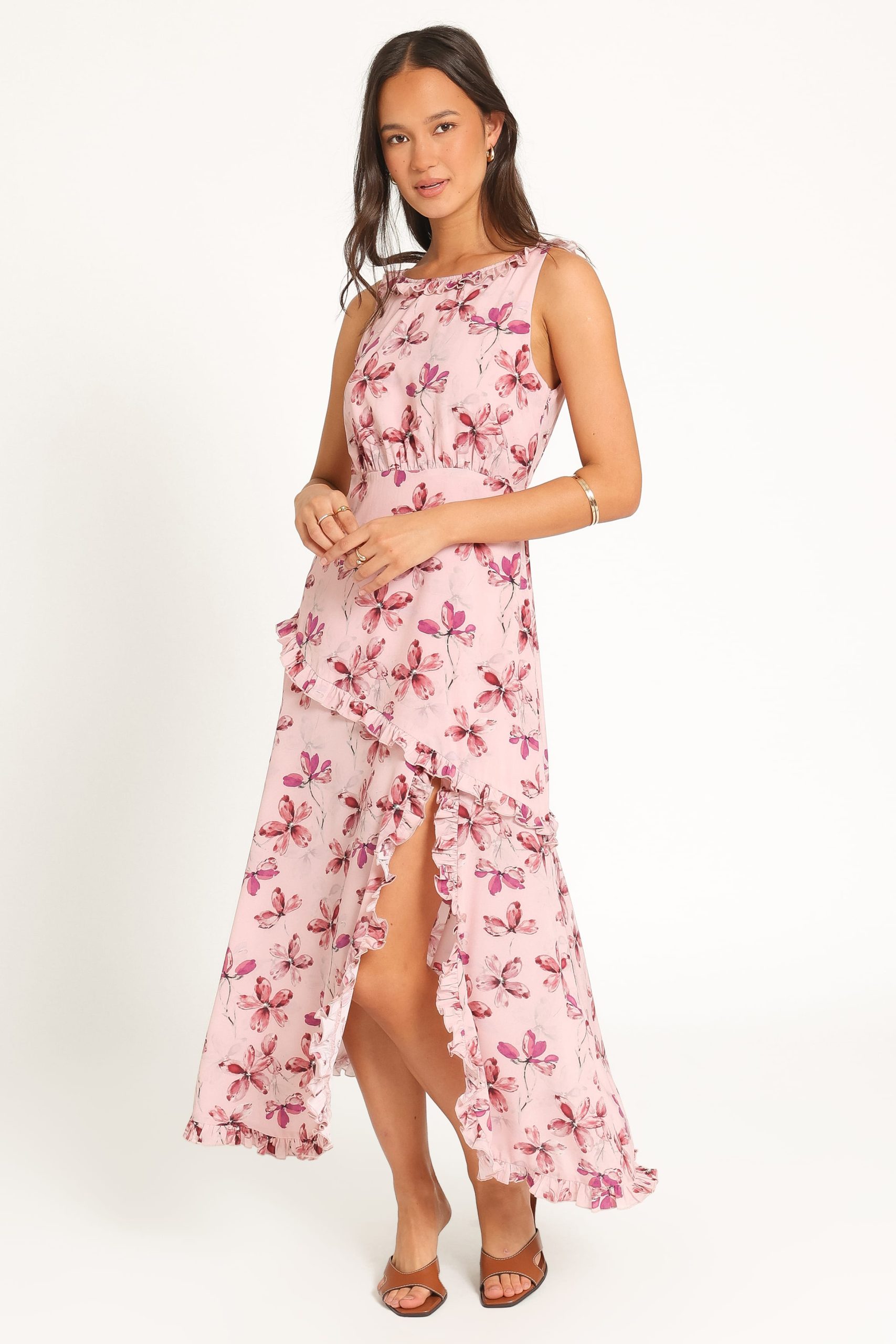 Mosely Maxi Dress - Pink Floral - Image 2