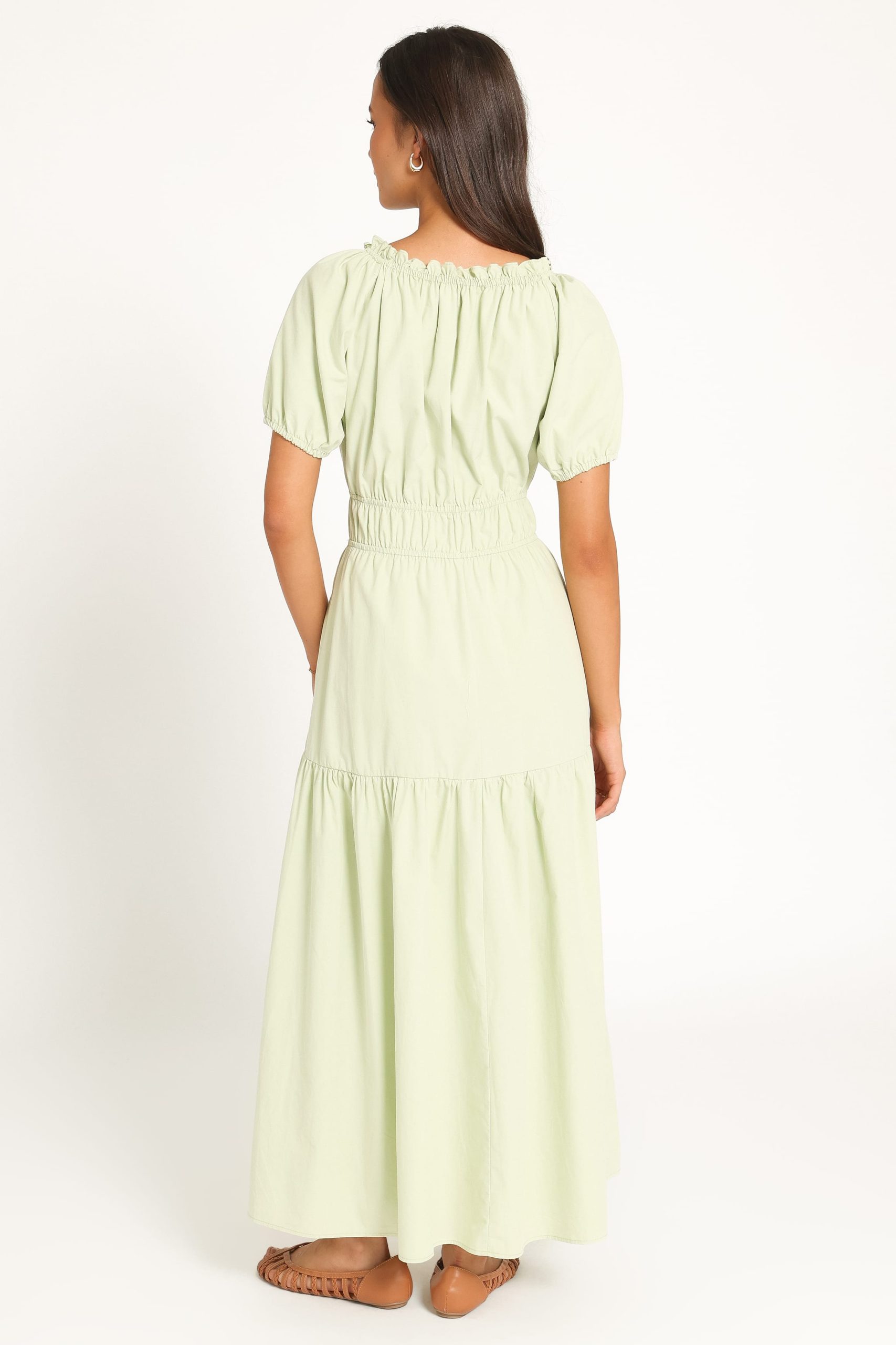 Zarline Maxi Dress - Sage Green - Image 5