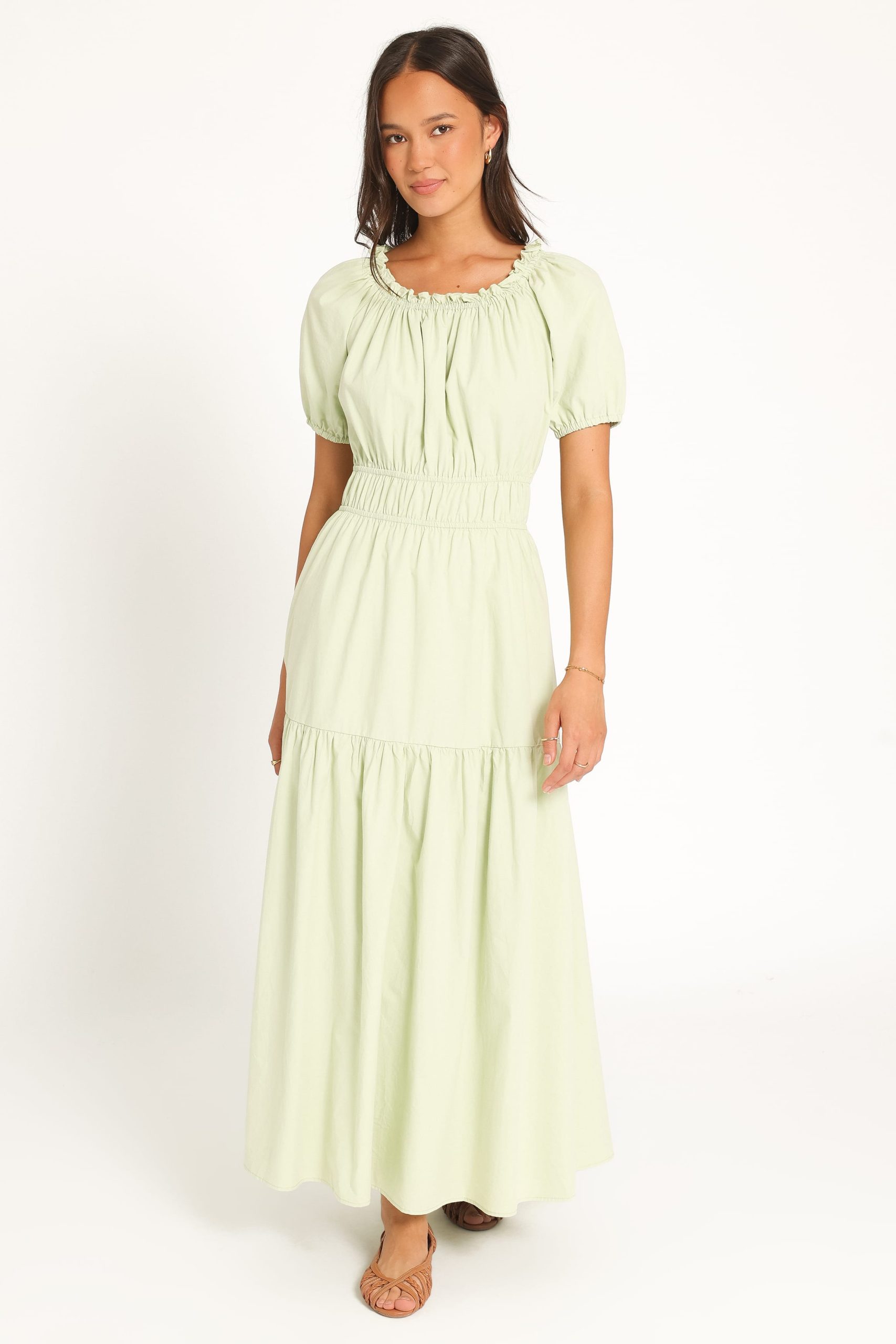Zarline Maxi Dress - Sage Green - Image 2