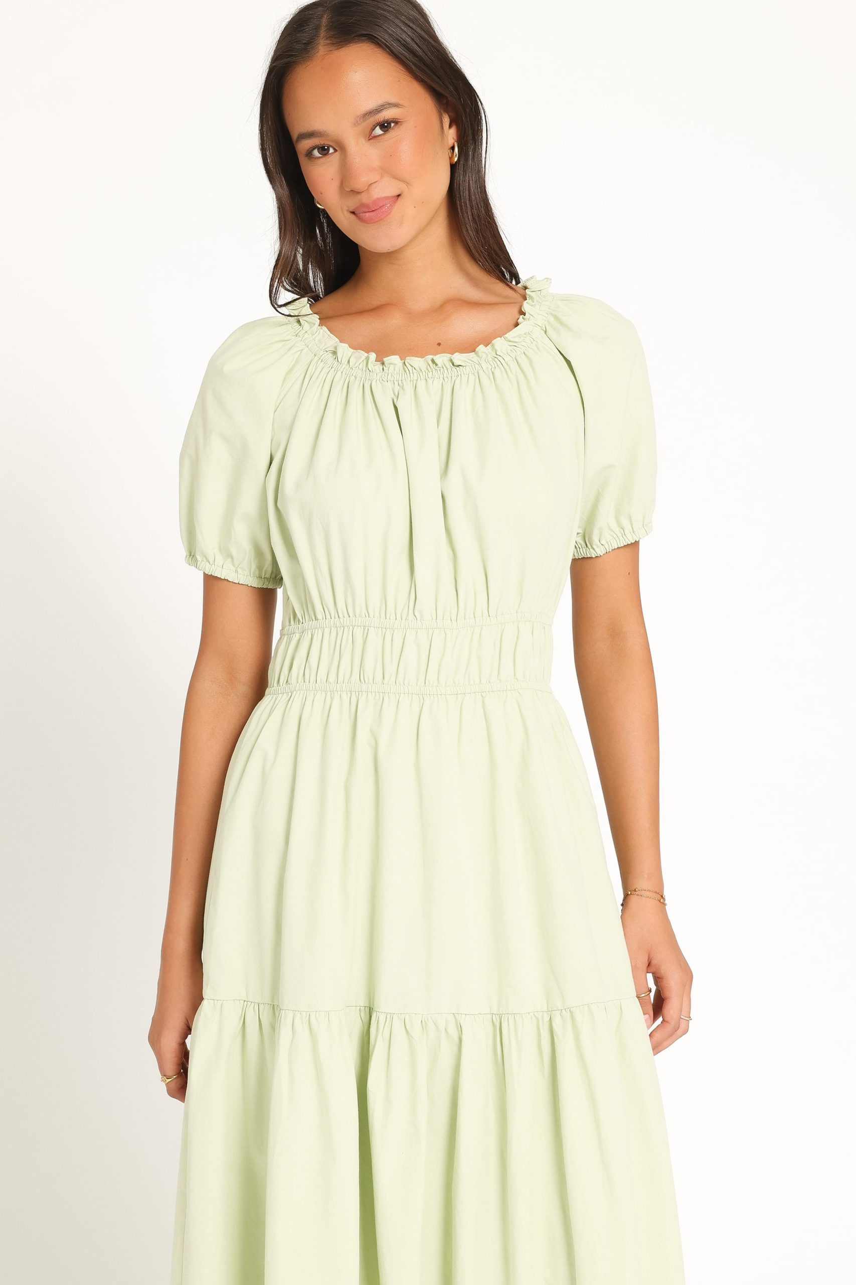 Zarline Maxi Dress - Sage Green - Image 3
