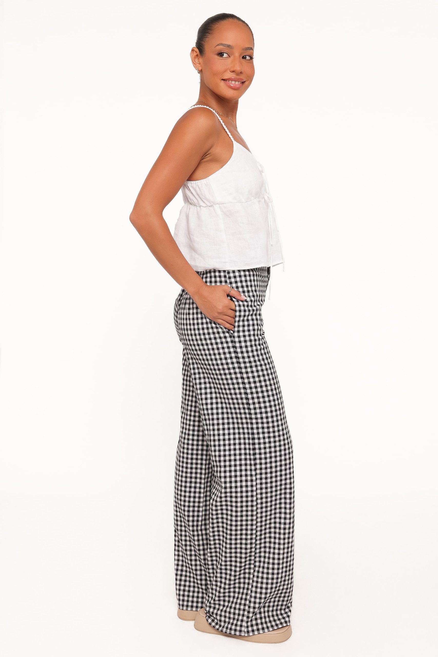 Abbott Pants - Black Gingham - Image 3