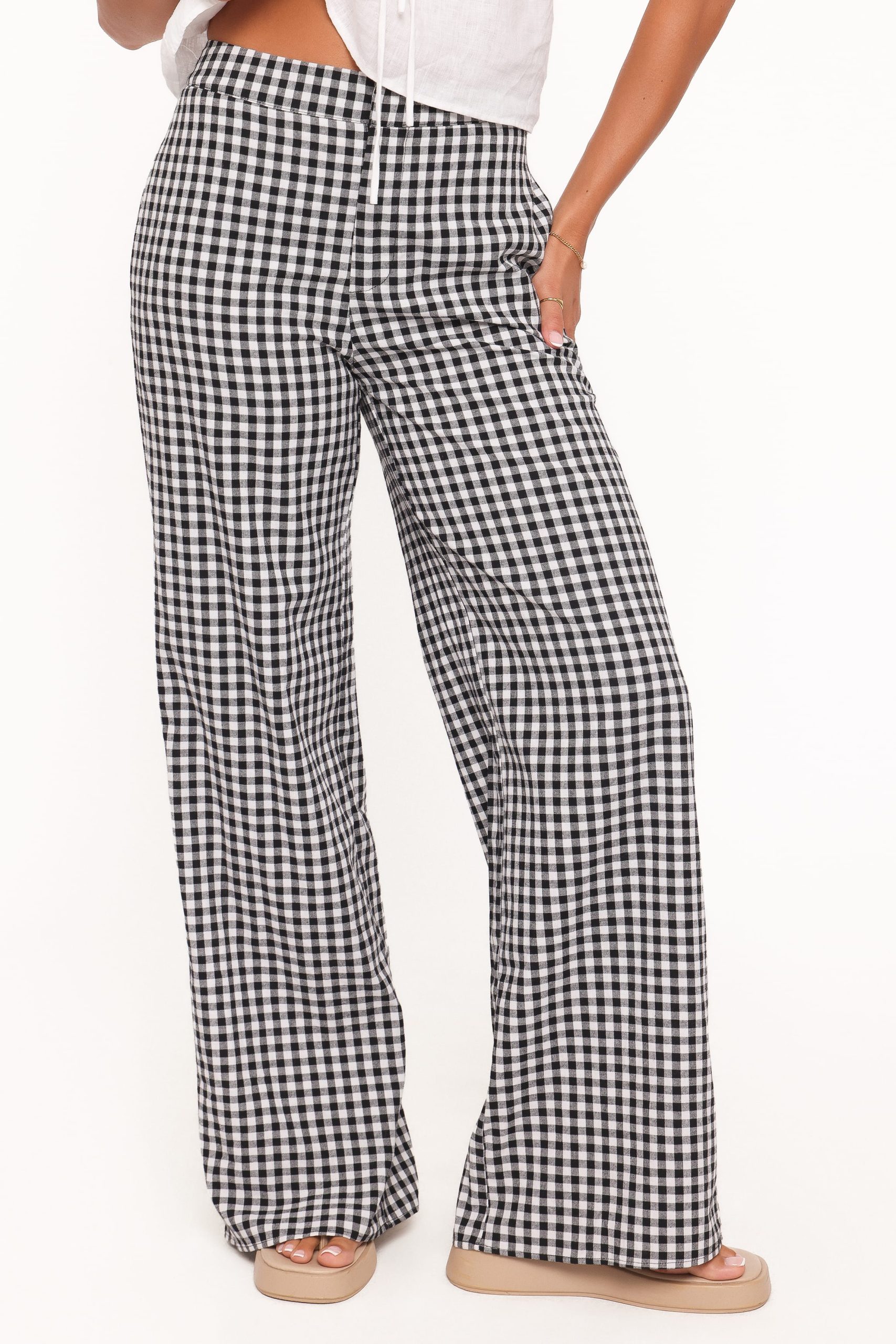 Abbott Pants - Black Gingham - Image 2