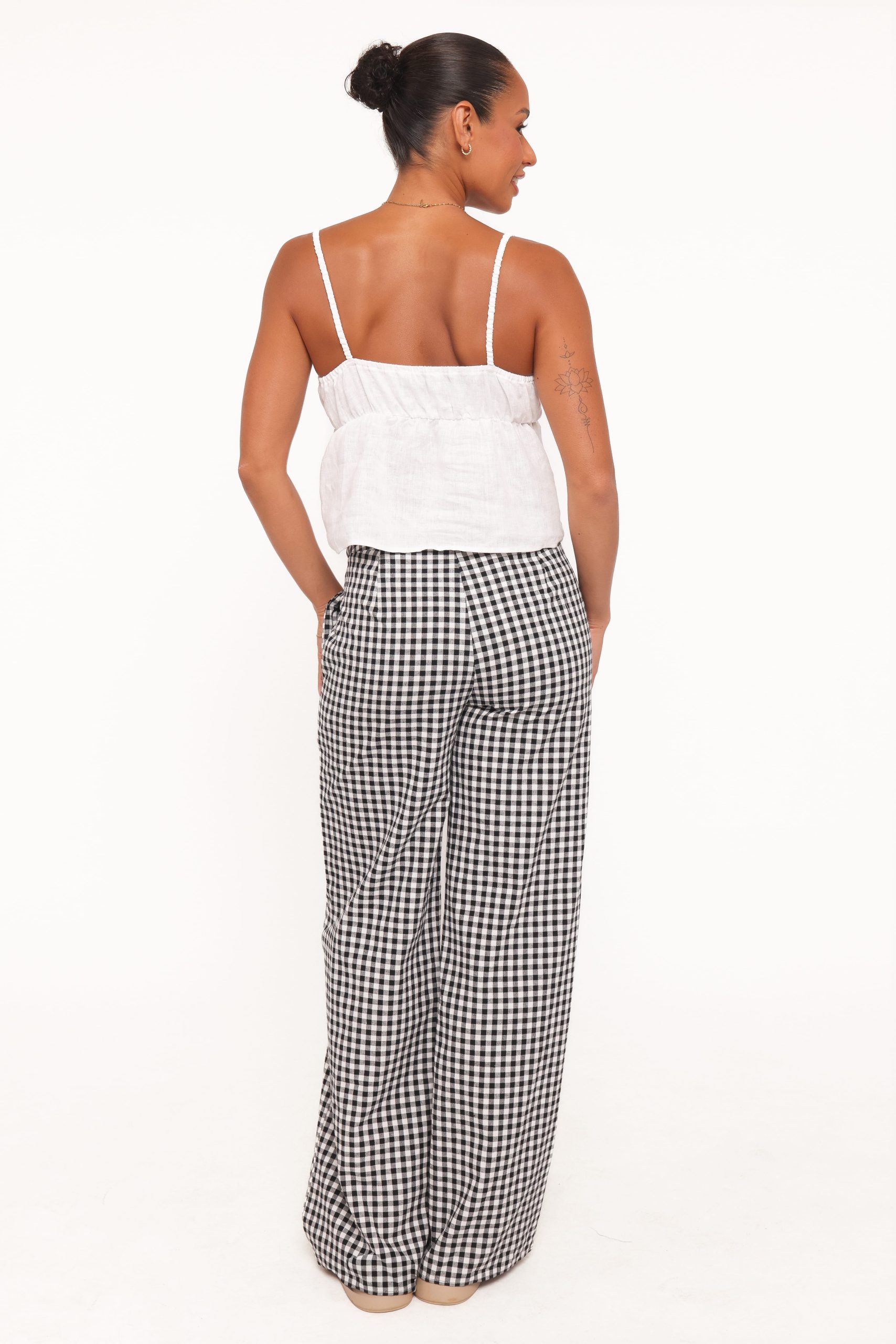 Abbott Pants - Black Gingham - Image 4