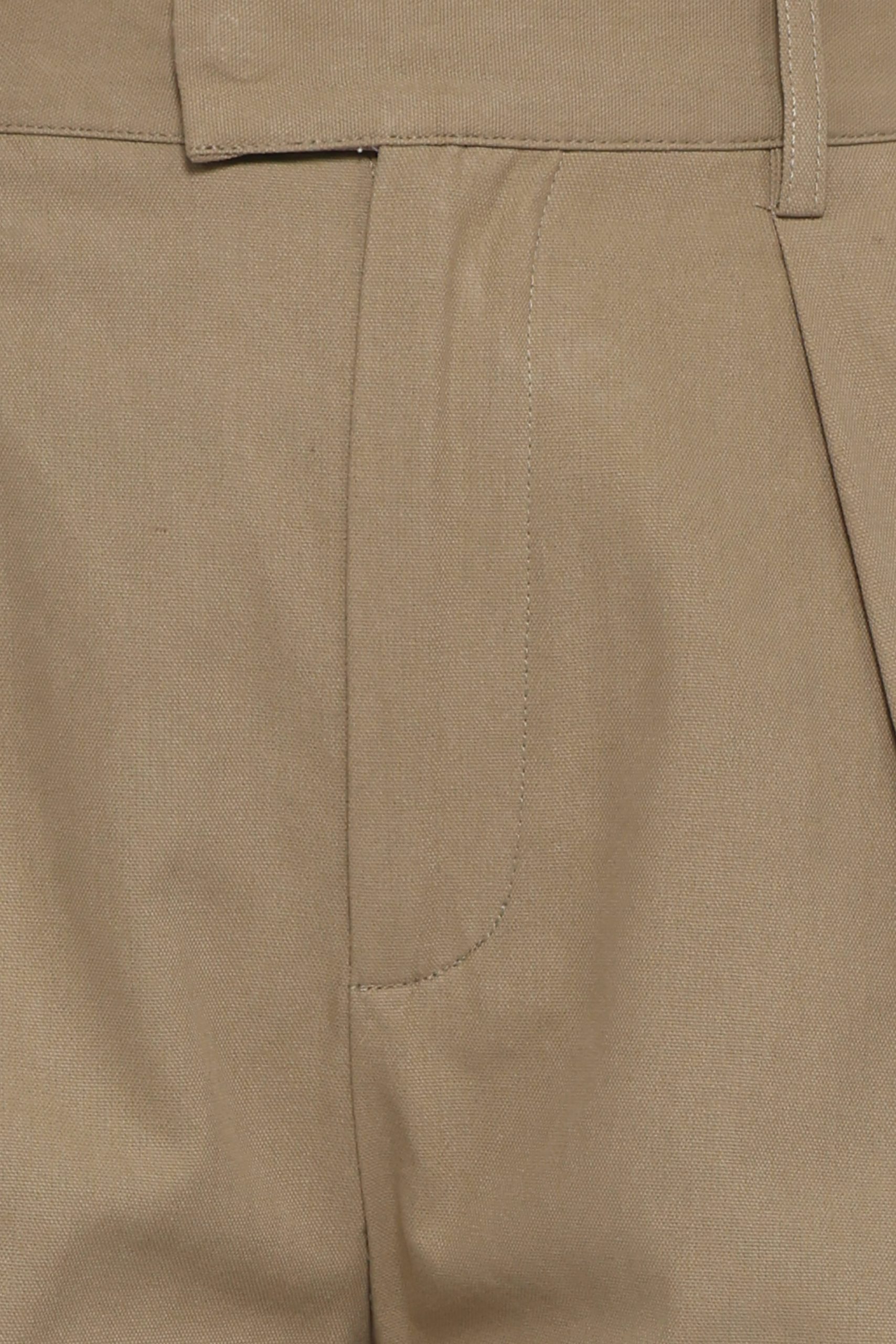 Asher Tie Detail Tapered Leg Pants - Olive - Image 7