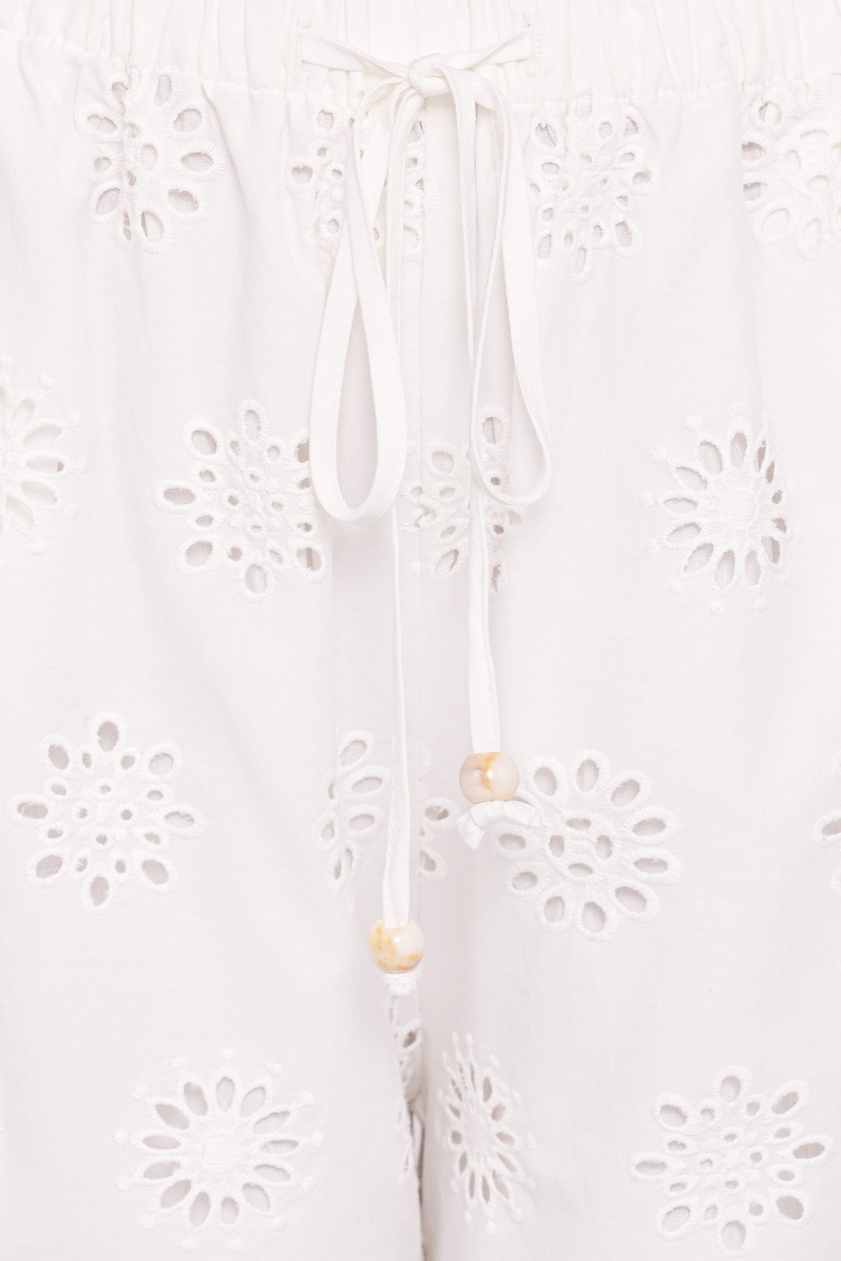 Wren Pant - White Broderie - Image 6