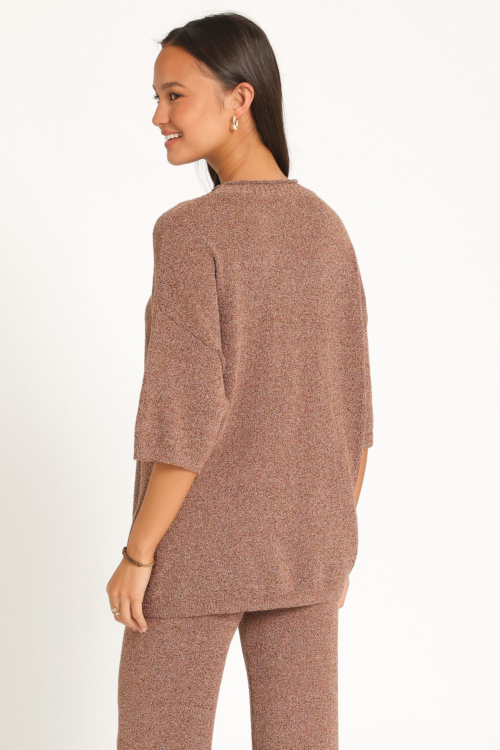 Ashby Knit Top - Espresso - Image 5