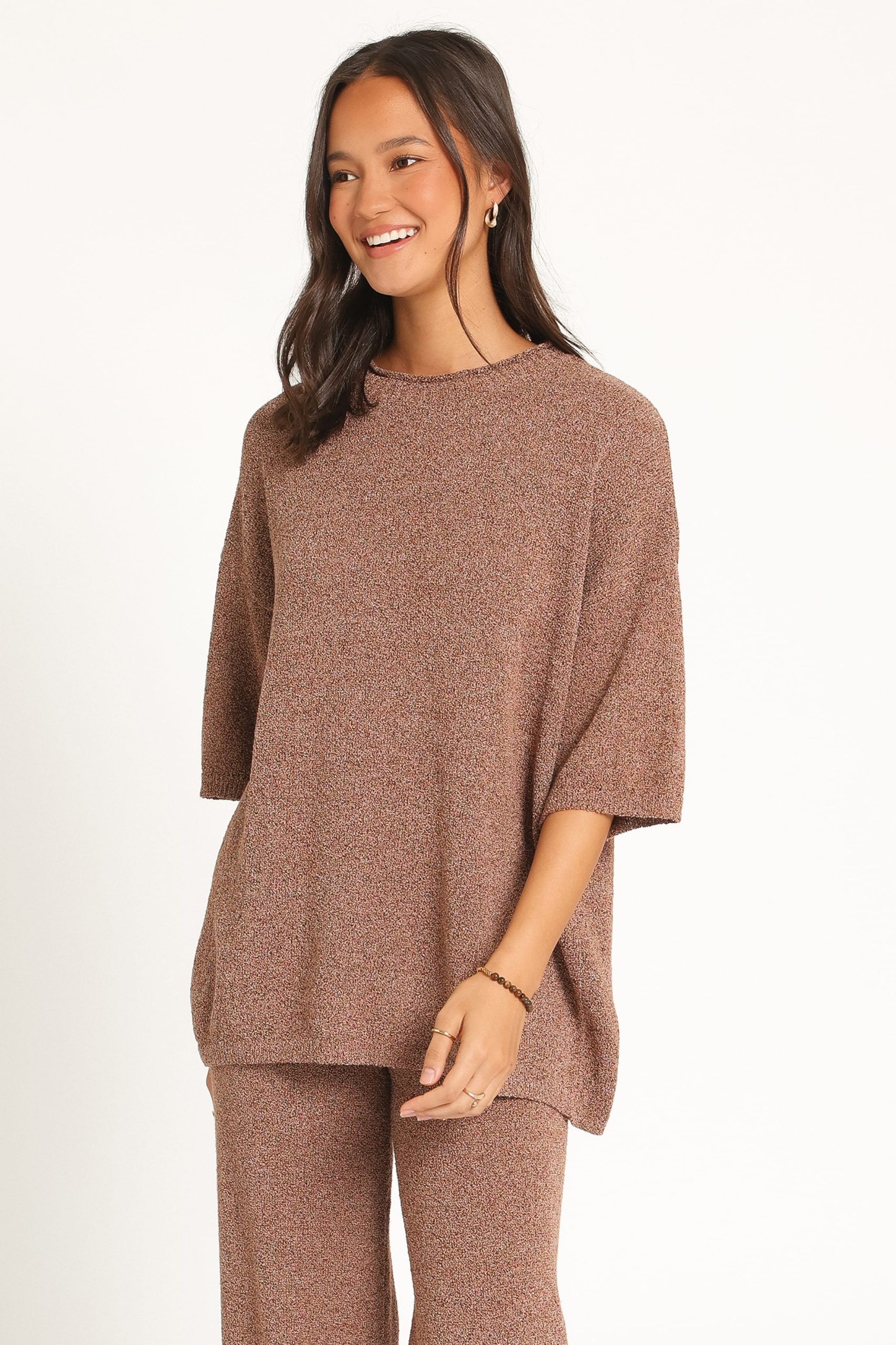 Ashby Knit Top - Espresso - Image 4