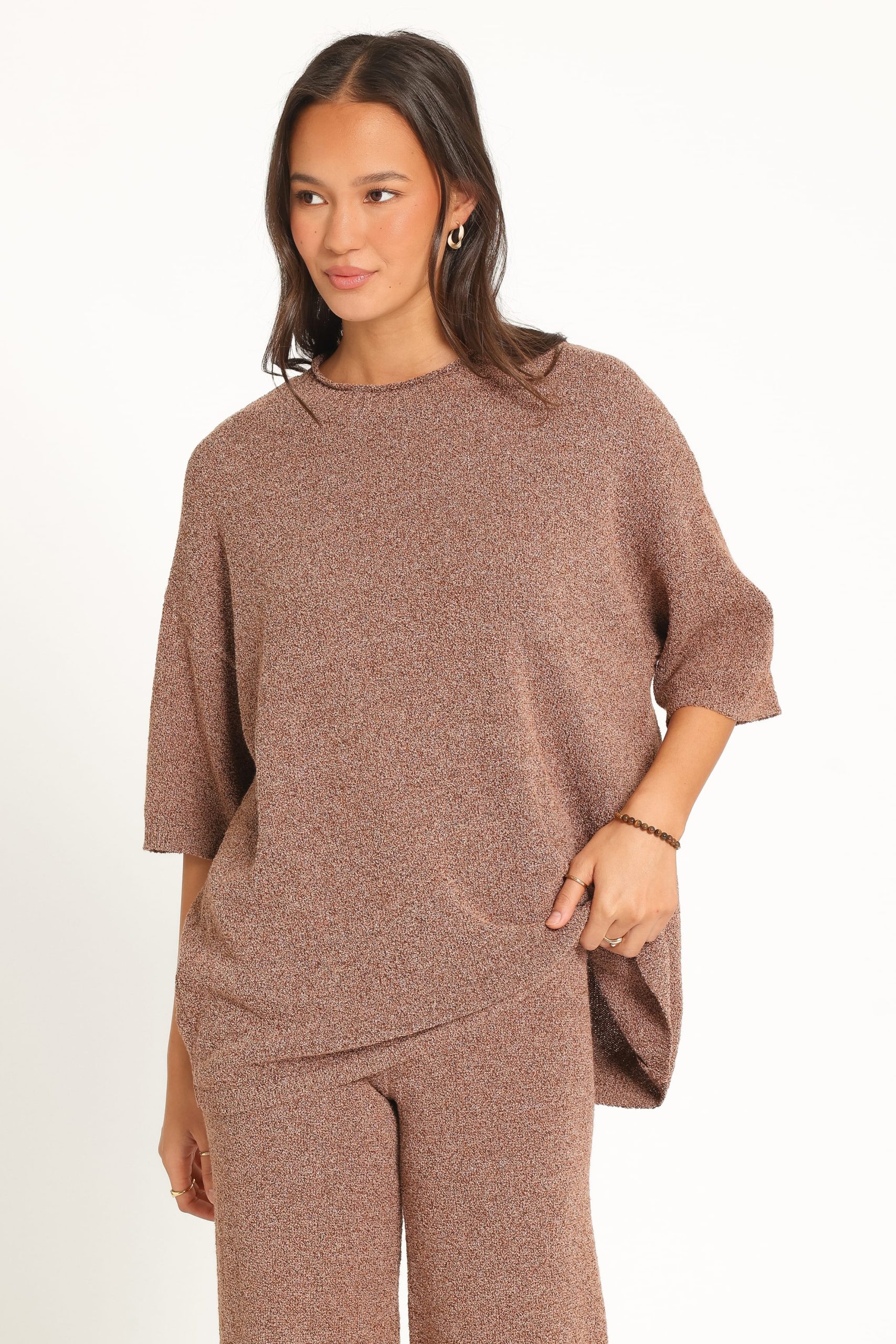 Ashby Knit Top - Espresso - Image 6