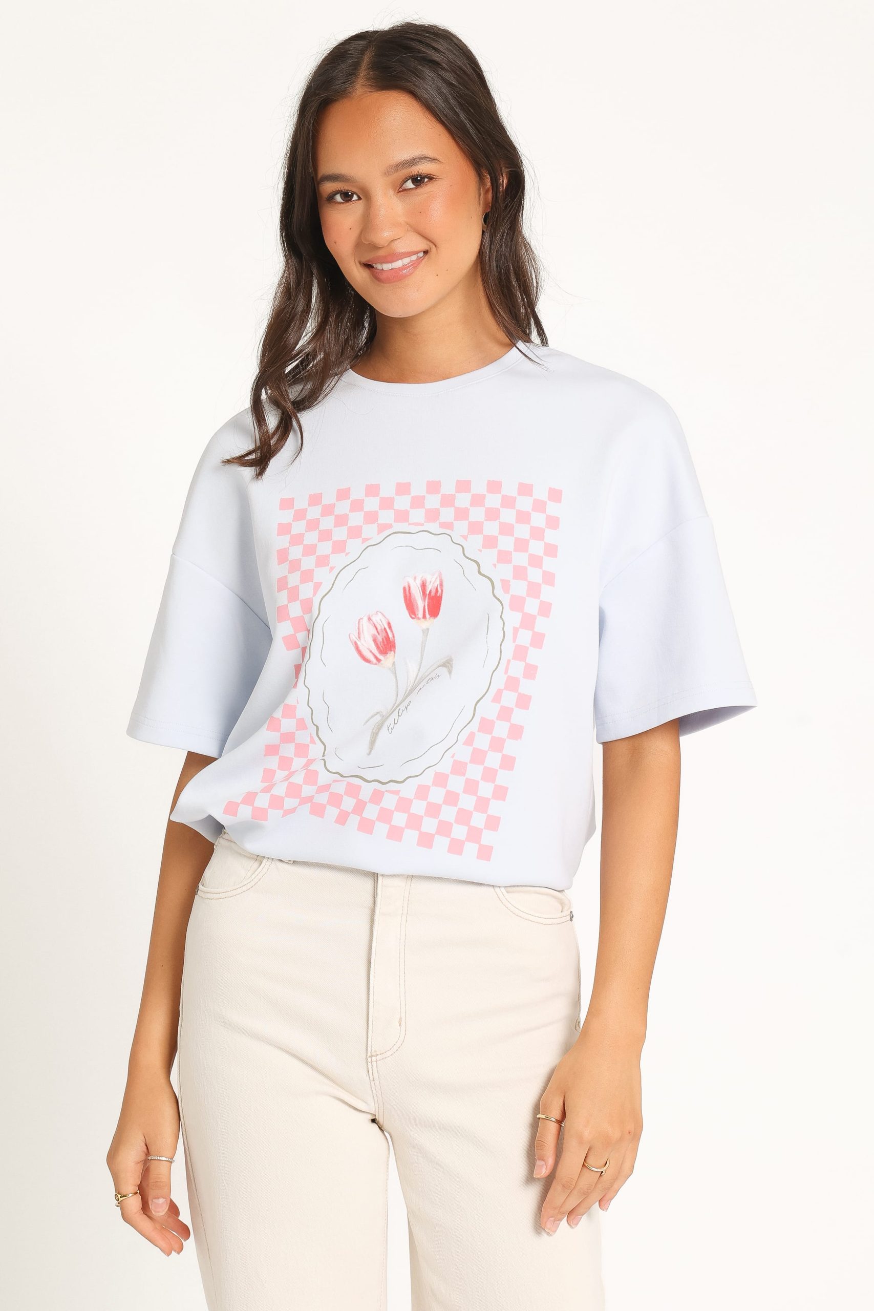 Patterson Graphic Tee - Baby Blue - Image 8
